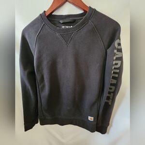 Carhartt Black Sweatshirt. Size Small